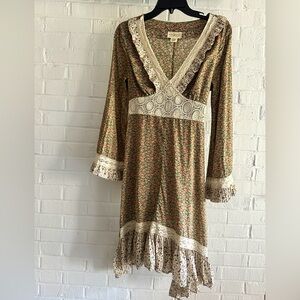 Ralph Lauren Denim & Supply Floral Boho Dress Size M